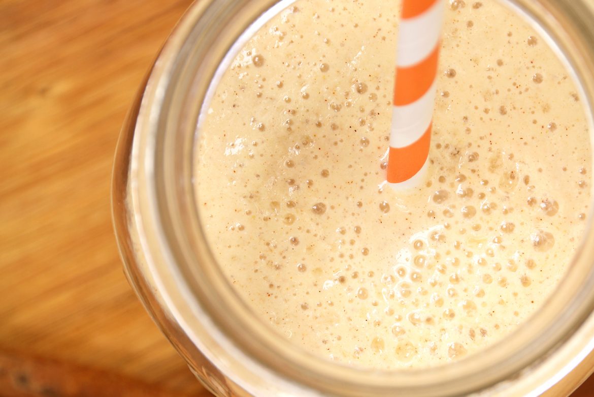 Koktajl jabłkowo - cynamonowy