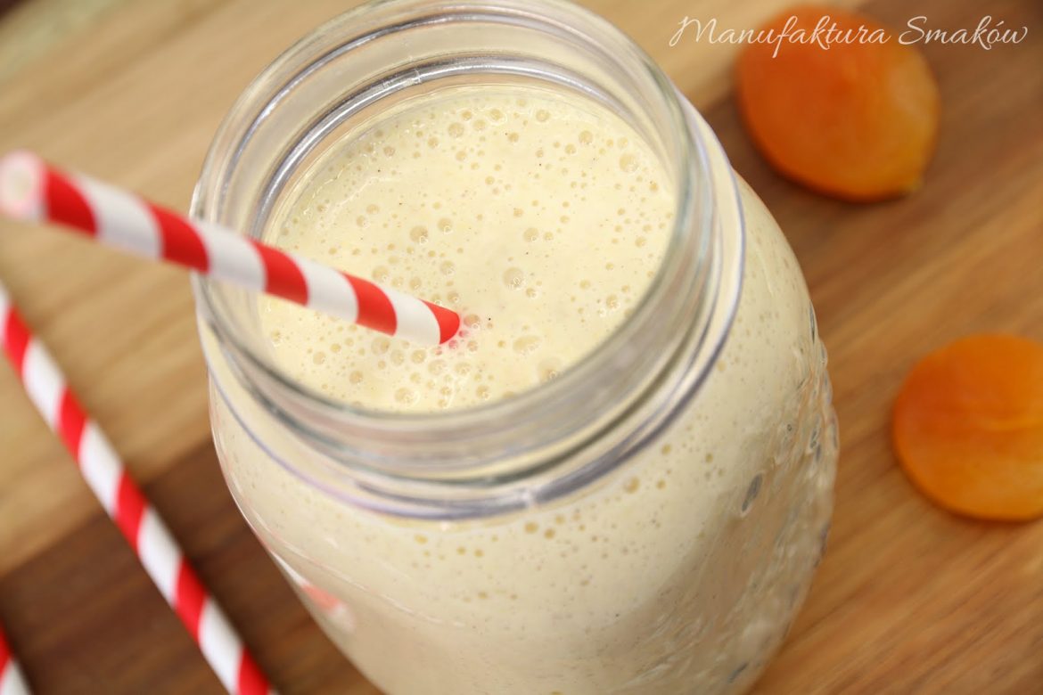 Koktajl pomarańczowo - morelowy