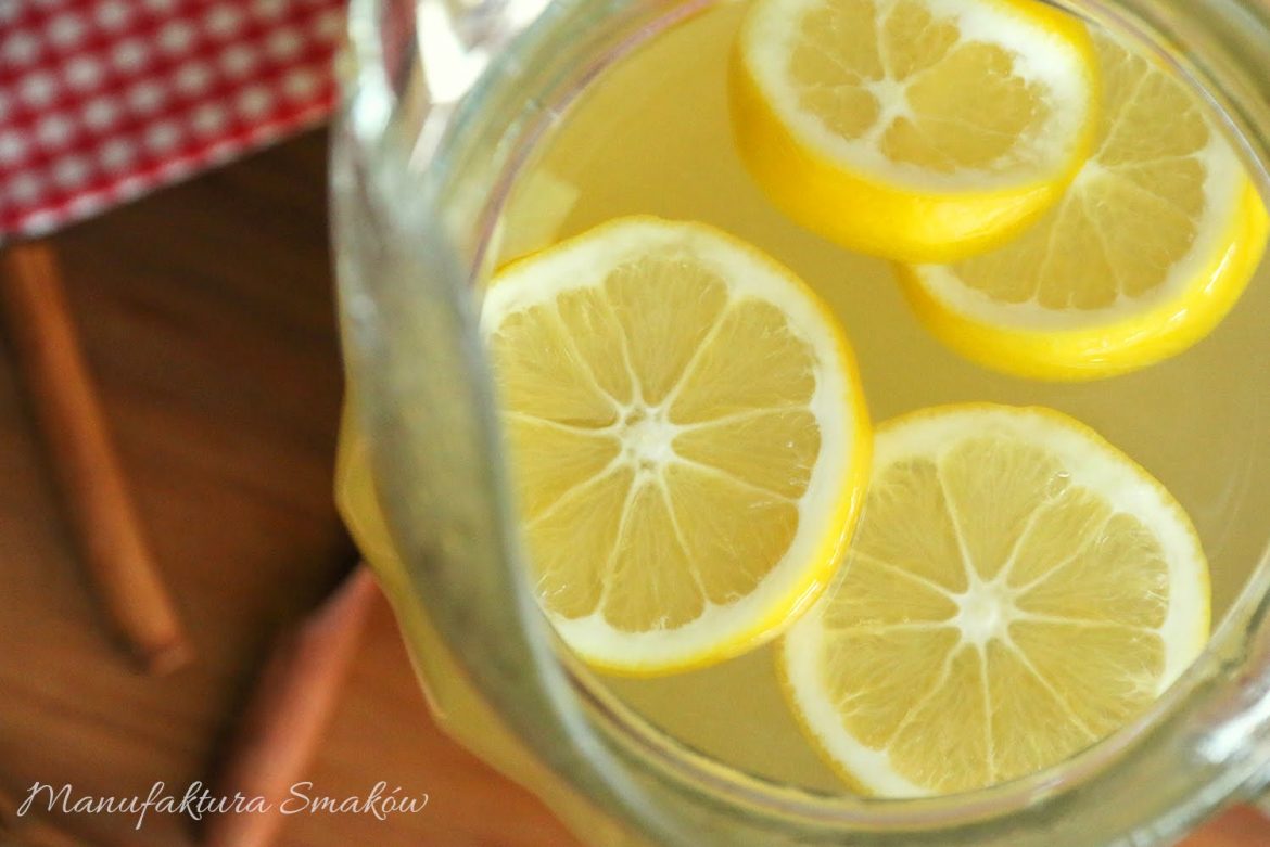 napój imbirowo - cytrynowy