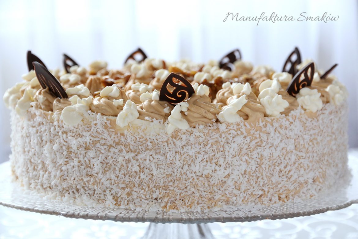 Tort waniliowo - kajmakowy