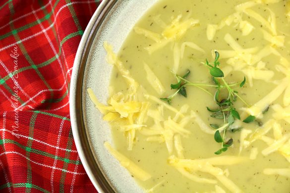 Zupa krem czosnkowy - zupa czosnkowa.