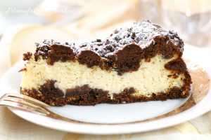 Sernik waniliowo-czekoladowy