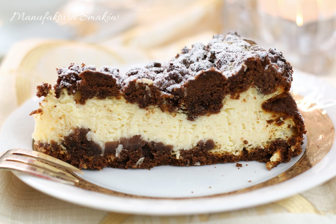 Sernik waniliowo - czekoladowy