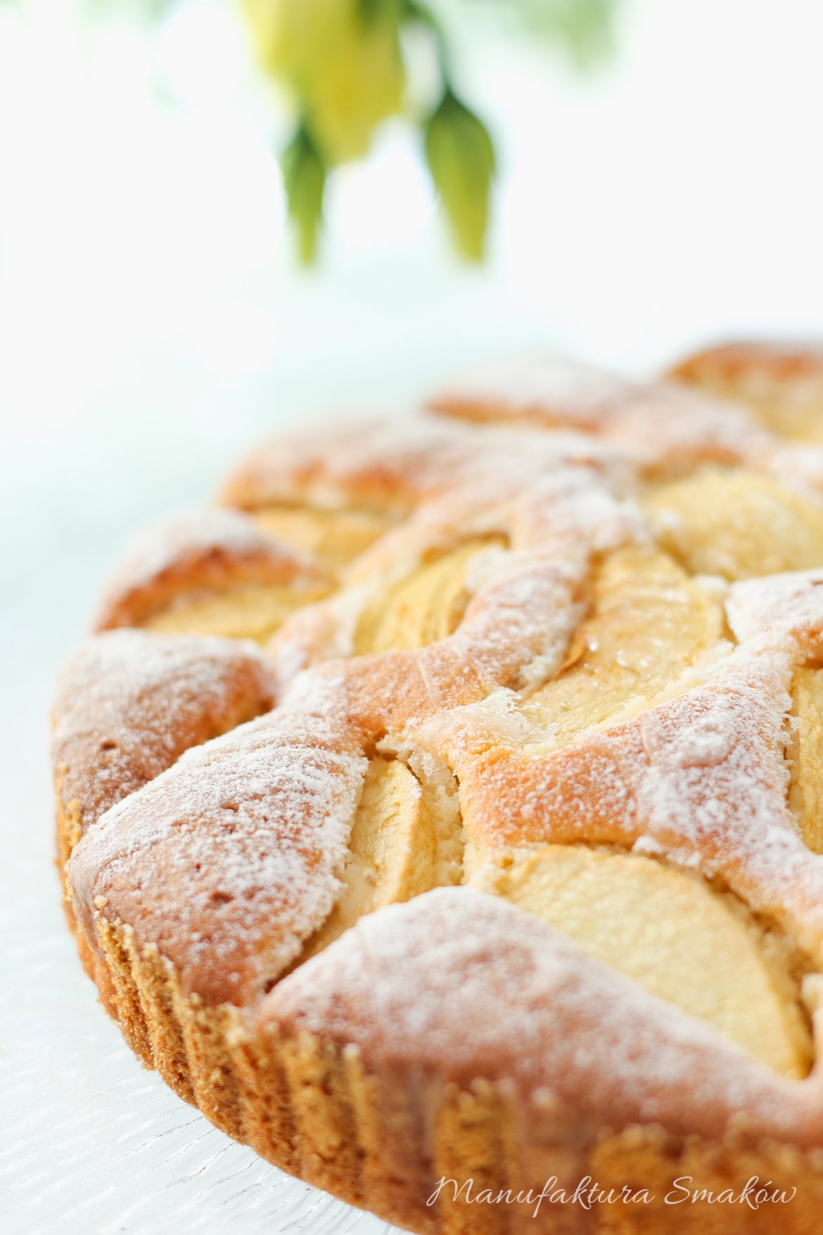 Klasyczny placek z jabłkami