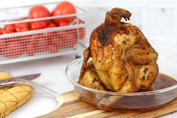 Pieczony kurczak jak z rożna